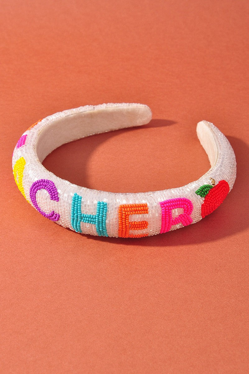 Beaded Teacher Headband