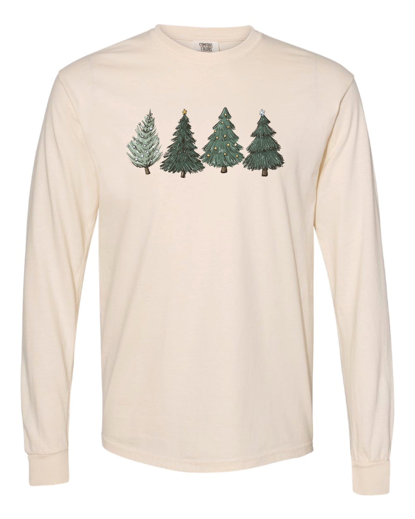 Green Tree Long Sleeve Tee