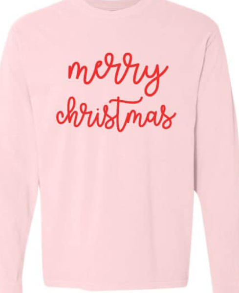 Merry Christmas Long Sleeve Shirt