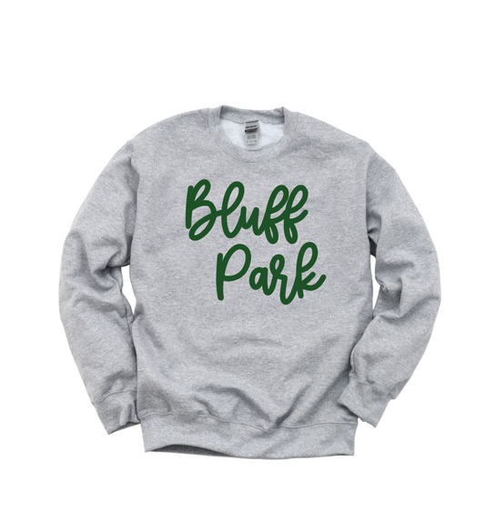 Bluff Park Script Sweatshirt