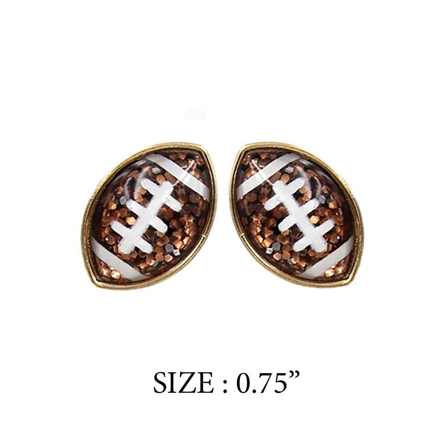 Glitter Sports Earrings